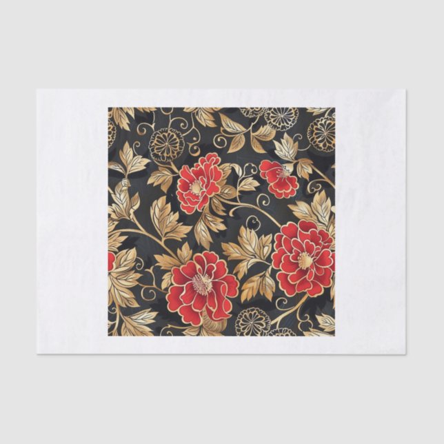 Papel De Seda Patrones Chinoiserie5 (Anverso)