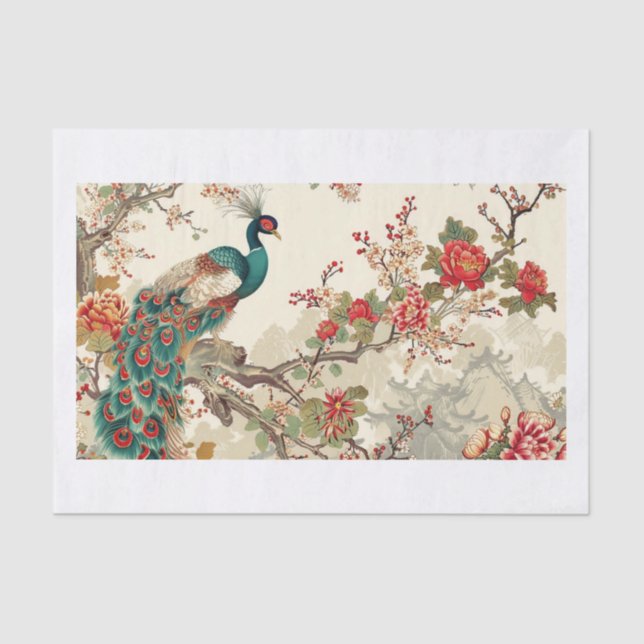 Papel De Seda Patrones Chinoiserie7 (Anverso)
