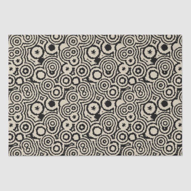 Papel De Seda Patrones de cosecha (Anverso)