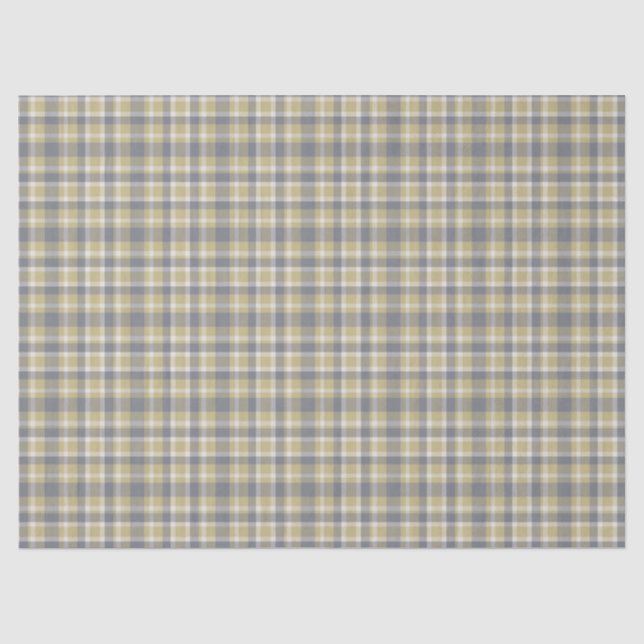 PAPEL DE SEDA PATRONES DE PLACAS DE PLACA BLANCA DE ORO GRIS (Anverso)