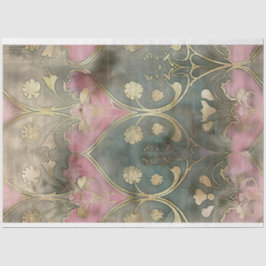 Papel De Seda Patrones desvaídos Art Déco de los locos años 20 v