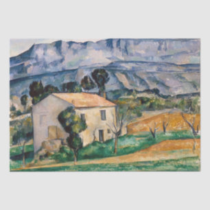 Papel De Seda Paul Cezanne - Casa en Provenza