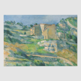 Papel De Seda Paul Cezanne - Casas en Provenza, Valle de Riaux