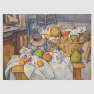 Papel De Seda Paul Cezanne - La mesa de la cocina
