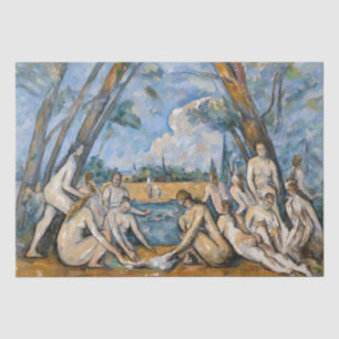 Papel De Seda Paul Cezanne - Las grandes bañistas