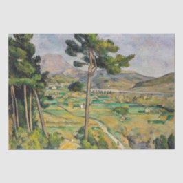 Papel De Seda Paul Cezanne - Mont Sainte-Victoire y Viaducto