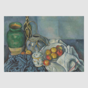 Papel De Seda Paul Cezanne - Todavía la vida con manzanas