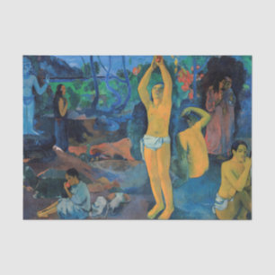 Papel De Seda Paul Gauguin - ¿De Dónde Venimos?