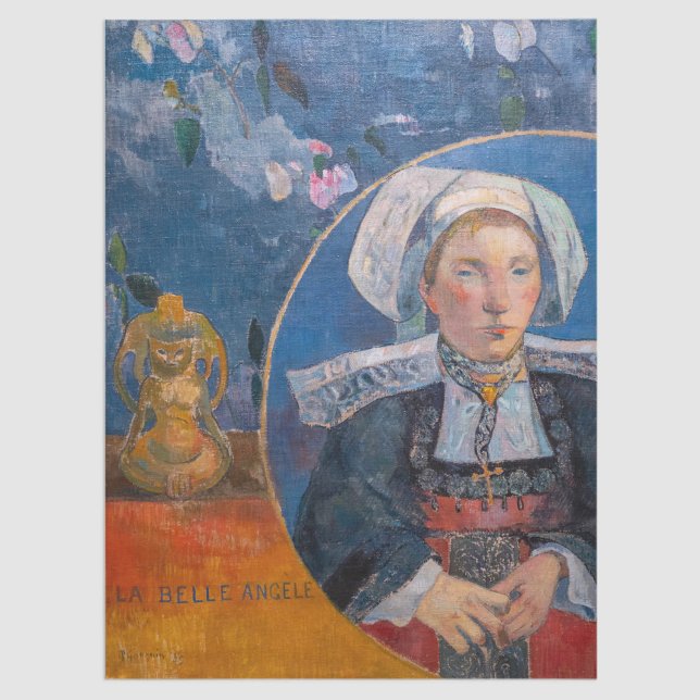 Papel De Seda Paul Gauguin - El bello ángel, Pont-aven (Subido por el creador)