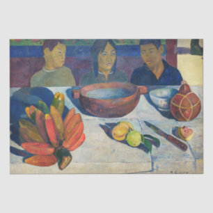 Papel De Seda Paul Gauguin - La Comida / Los plátanos