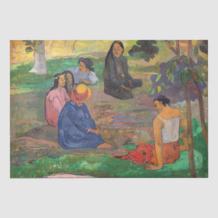 Papel De Seda Paul Gauguin - La conversación / Les Parau Parau