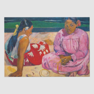 Papel De Seda Paul Gauguin - Mujeres tahitianas en la playa