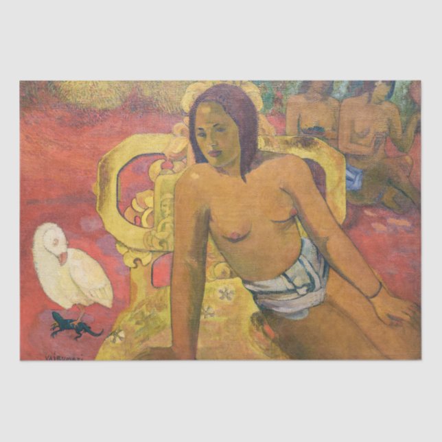 Papel De Seda Paul Gauguin - Vairumati (Anverso)