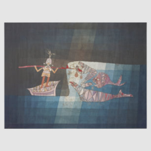 Papel De Seda Paul Klee El Navegante Póster Náutico Abstracto