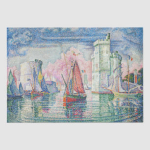 Papel De Seda Paul Signac - Entrada del puerto de La Rochelle