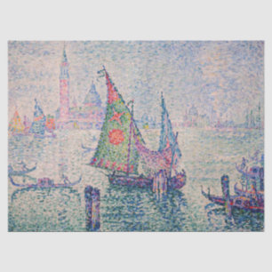 Papel De Seda Paul Signac - La vela verde
