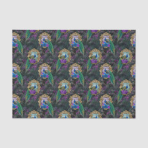 Papel De Seda Pavo real elegante