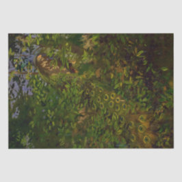 Papel De Seda Pavo real en el bosque (por Abbott Henderson Thaye