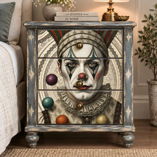 Papel De Seda Payaso Melancólico Decoupage