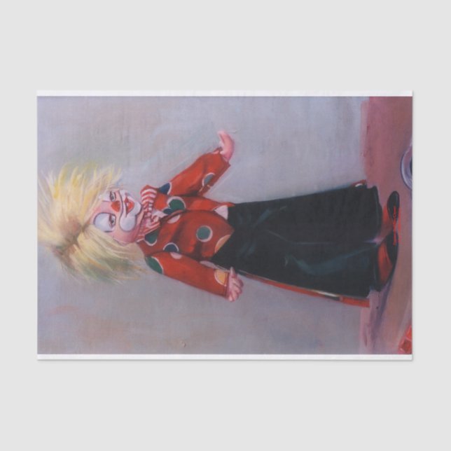 Papel De Seda Payaso/Pallaso/Clown (Anverso)
