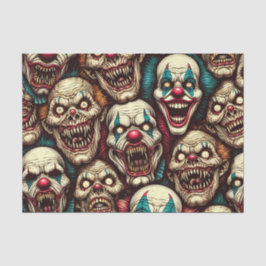 Papel De Seda Payasos horrorosos Halloween