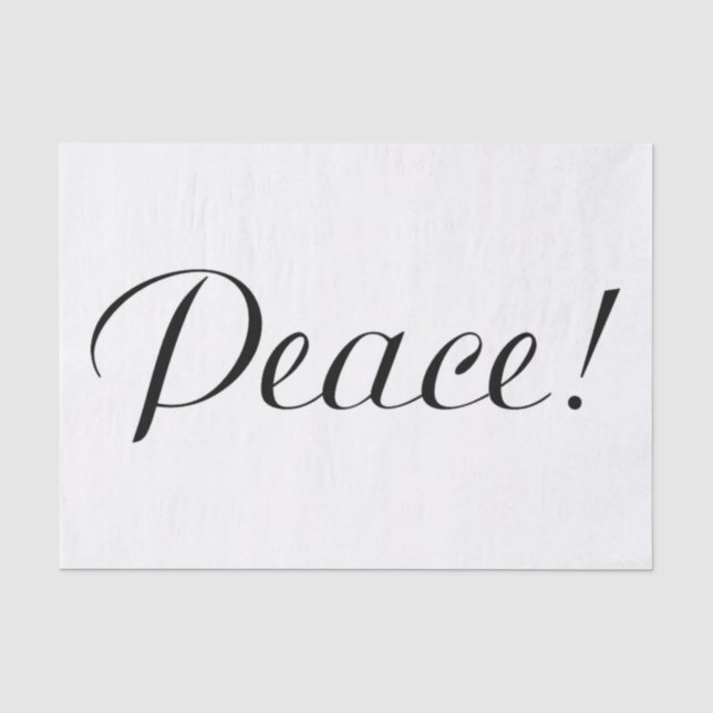 PAPEL DE SEDA PAZ (Anverso)