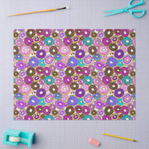 Papel De Seda Paz Amor y Donas