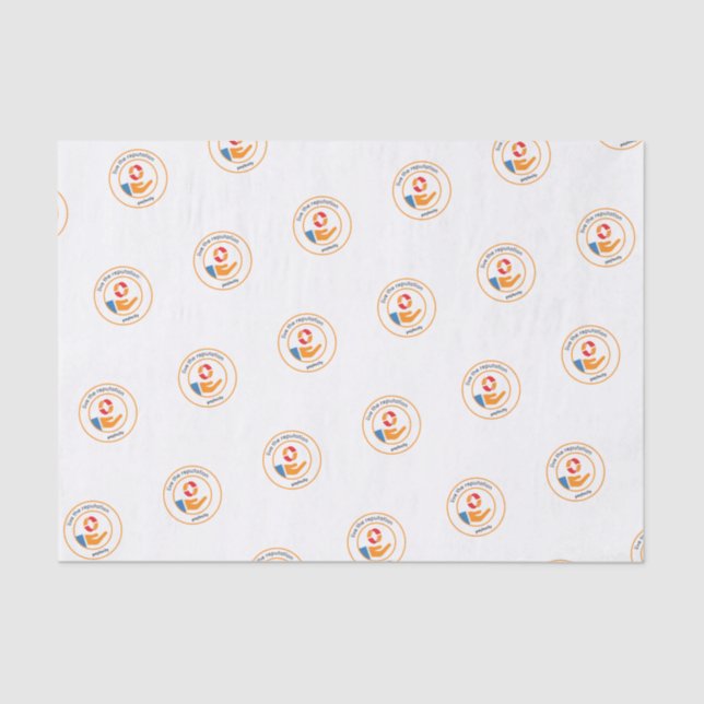 Papel De Seda PCTY VALUES Tissue Paper "Live the Reputation" (Anverso)