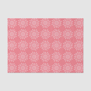 Papel De Seda Peach Mandala