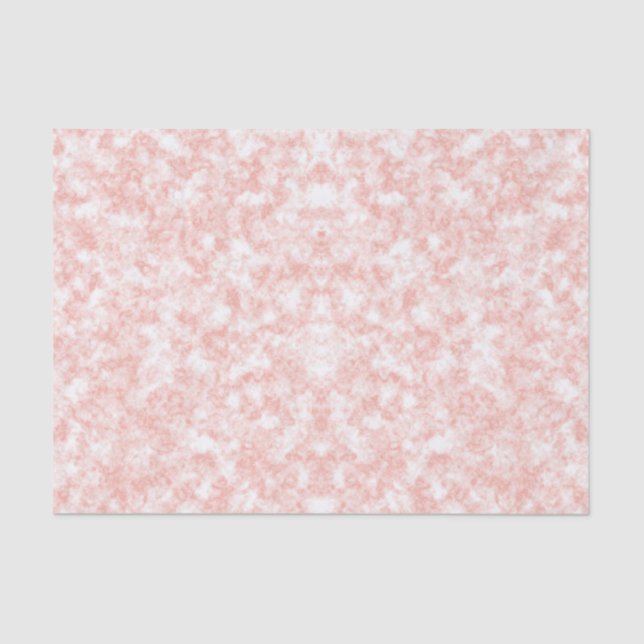 Papel De Seda Peach Marble Tissue Paper (Anverso)