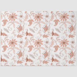 Papel De Seda Peachy Floral Series Design 9