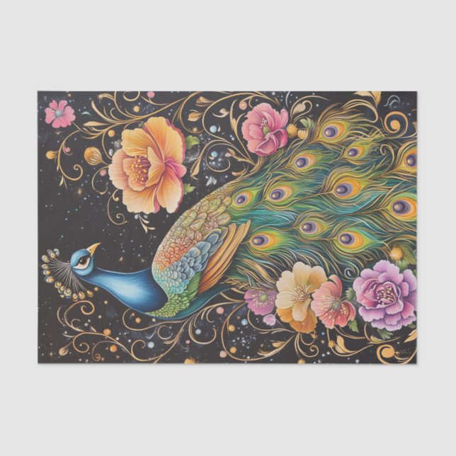 Papel De Seda Peacock (Anverso)