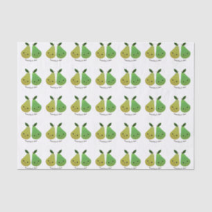 Papel De Seda Pearfect Pear Kawaii Pears