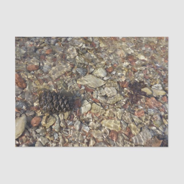 Papel De Seda Pebbles en la fotografía de la naturaleza de Taylo (Anverso)