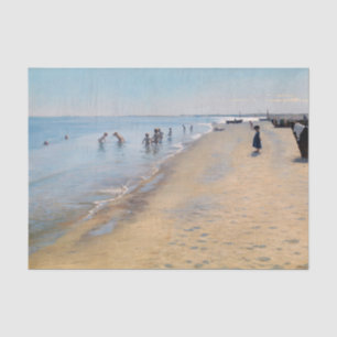 Papel De Seda Peder Severin Kroyer - Día de verano en la playa d