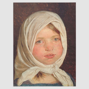 Papel De Seda Peder Severin Kroyer - Niña pequeña de Hornbaek
