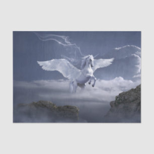 Papel De Seda Pegaso en vuelo     