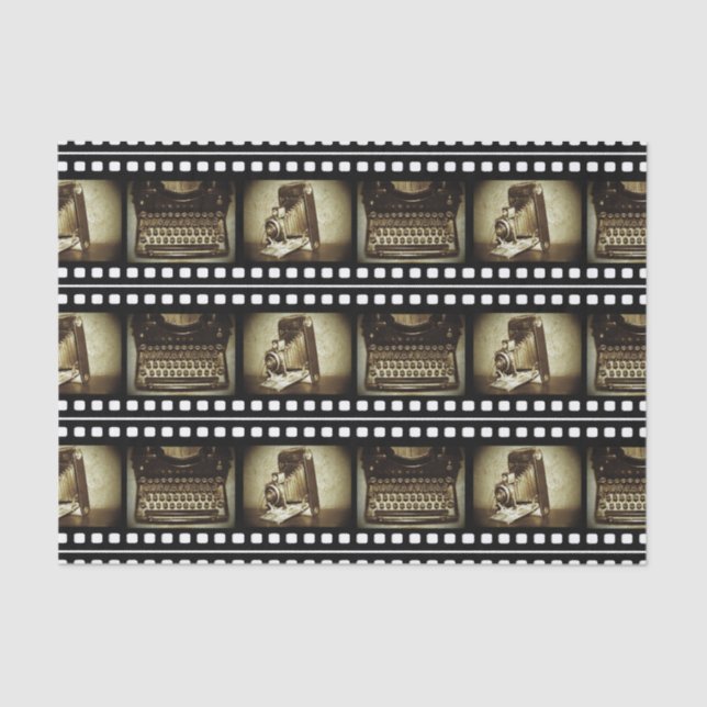 Papel De Seda Película del vintage (Anverso)