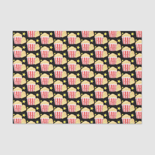 Papel De Seda Película Noche De Cine Y Entradas (Anverso)