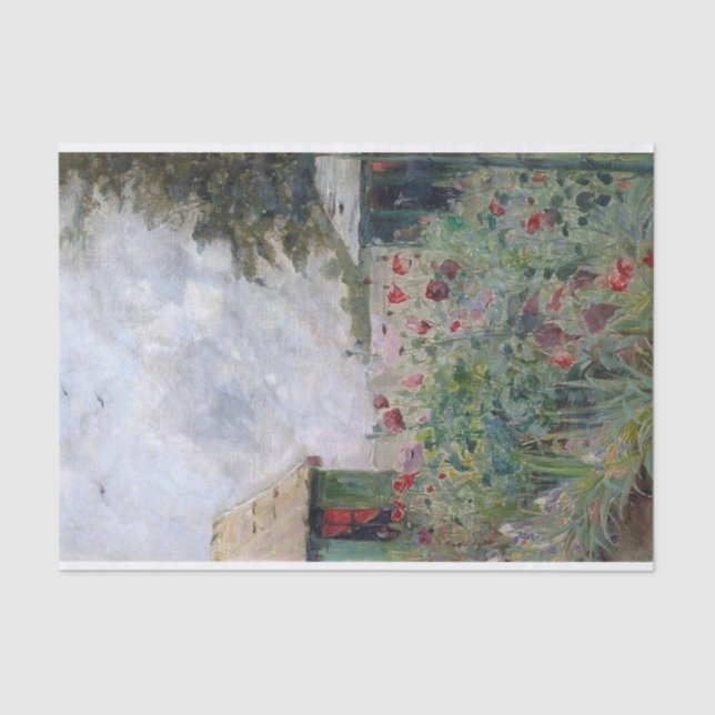 Papel De Seda Películas floridas de Julia Beck (Anverso)