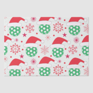 Papel De Seda Pelota de Deportes de Navidad con Sombrero de Sant