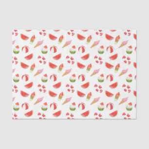 Papel De Seda Pelota de Playa de Diversión de Verano (Diseño 32 