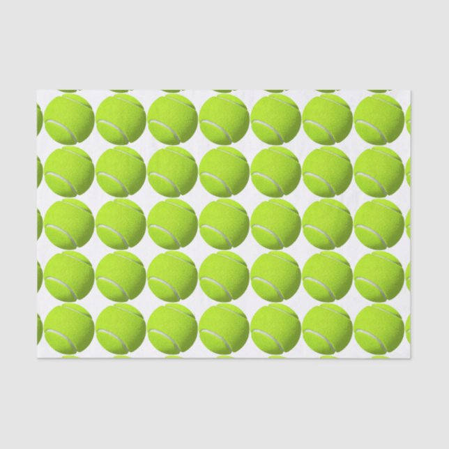 Papel De Seda Pelota de tenis (Anverso)