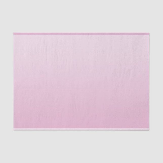 Papel De Seda Pendiente elegante pálida - rosa (Anverso)