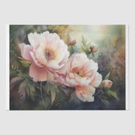 Papel De Seda Peonies