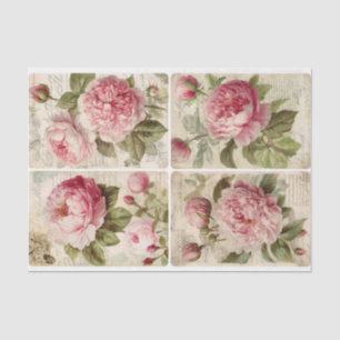 Papel De Seda Peonies