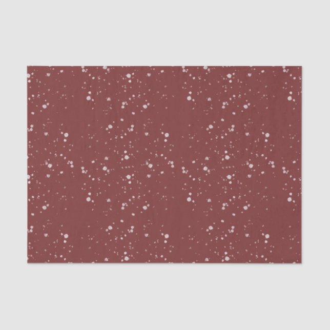 Papel De Seda Peppermint Snow (Anverso)