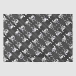 Papel De Seda Pequeña mosca húmeda, atadura de mosca, arte de pe