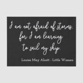 Papel De Seda Pequeñas Mujeres Cita I - Estilo De Escritura A Ma