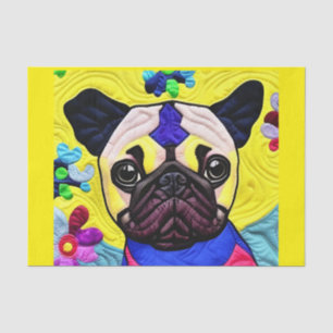 Papel De Seda Pequeño Cocito De Cachorro Como Diseño